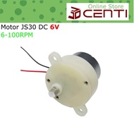 JS30 Micro Gear Motor DC 6V Electric Motor 5RPM 10RPM 40RPM 100RPM JS 30 Reduction Gearbox