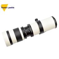 420-800mm Telephoto Zoom Lens Manual Zoom Lens SLR Camera Lens Suitable for  Cameras