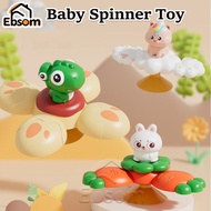 【SG】Baby Spinner Toy Cartoon Bath Toys Fidget Spinner with Suction Cup Sensory Toys Rotag Rattles