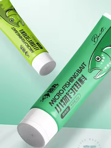 New Toothpaste-type Small Fishing Bait Extruded Type No Need To Open No Dirty Hands No Need To Wash 