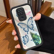 HP Casing For Xiaomi Redmi Note 9 Note 9s Note 9 Pro POCO M2 Pro Case Butterfly Pattern Casing HP Ca