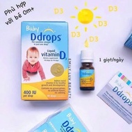 [DATE MỚI NHẤT] D3 Baby Ddrop Organic cho bé từ sơ sinh (90 giọt)
