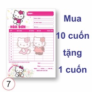 Cute sales invoice ️ cartoon invoice M7 invoice book