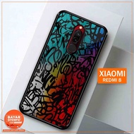 HP Success in Xiaomi Redmi 8 Case - Xiaomi Redmi 8 2D Glossy Hardcase - Xiaomi Cellphone Silicone - 