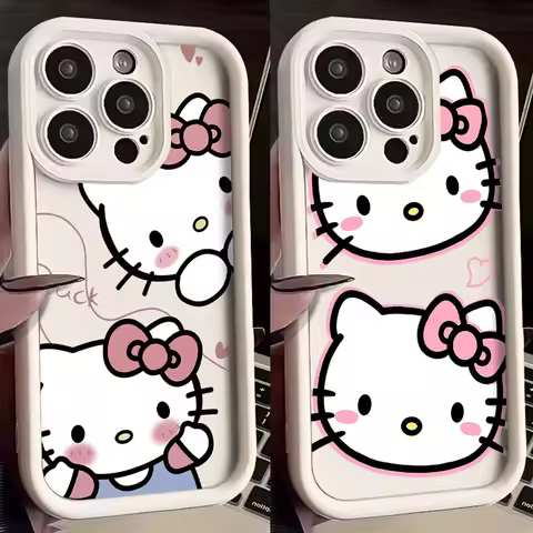Cute H-Hello Kitty Phone Case For vivo V60 V50 V40 V30 V30e V29e V29 V27 V27e V25 V20 V21 X200 X100 
