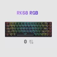 【ส่งในไทย/ของแท้💯%】RK68 / RKG68 RGB Hotswap RK - English คีย์บอร์ดไร้สาย Bluetooth Wireless Mechanical Keyboard