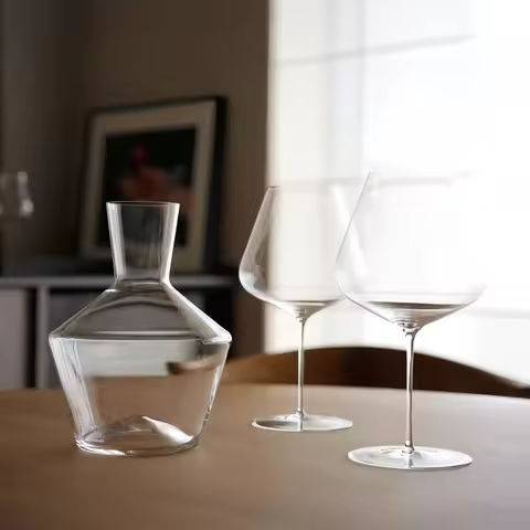 Burgundy Bordeaux Zalto Style Upscale Banquet Party Wine Glass Extremely Thin Masterly Craft Perfect