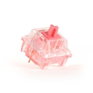 Lubed KTT Strawberry Linear Mechanical Switch with Krytox 205g0 + 105 oils