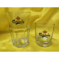 Carlsberg Beer & Whiskey Glasses
