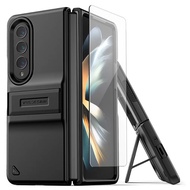 VRS DESIGN Quick Stand Modern Case สำหรับ Samsung Galaxy Z Fold 4 เคสกันกระแทก มาพร้อมขาตั้งปรับระดั