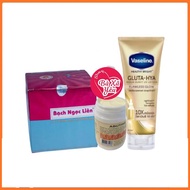 Kem Body Bạch Ngọc Liên & Kích Trắng Abutine 3C3 - Vaseline Vàng