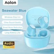 Aolon V50 TWS Earbuds Earphones Bluetooth 5.3 Wireless Smart Touch Control Noise Cancelling Mini Gam