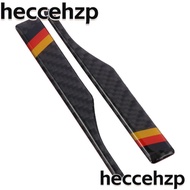 HECCEHZP Rearview Mirror Protector Sticker, Carbon Fiber Black Car Non-Collision Strips Decal, Strips 4.33x0.59in Auto Decorations Stickers for 2PCS for Car Rearview Mirror