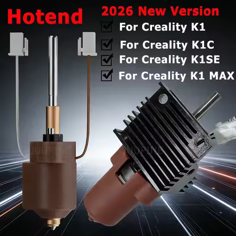 Creality K1/K1 Max/K1C Hotend Upgrade Kit Unicorn K1 Series Ceramic Heating Block 3D Printer Hotend 