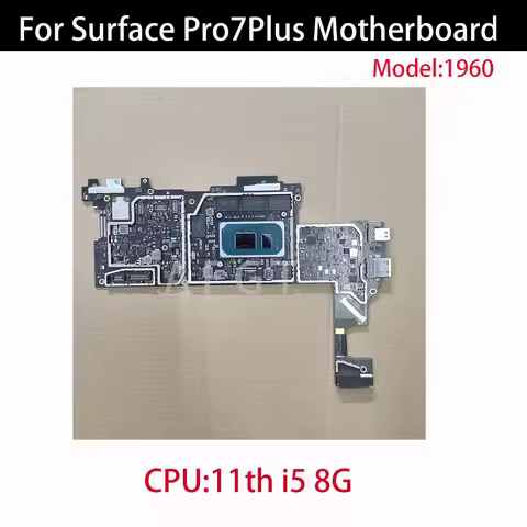 Original Logic Board For Microsoft Surface Pro 7+ 7Plus 1960 1961 Tablet Computer Motherboard 11th C