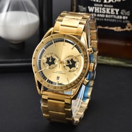 2026 Fashion Sports Watch Fashionable Five-Hand Chronograph Solid Steel Band Men's Business Chronogr