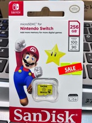 SanDisk Nintendo Switch 256G 記憶卡 香港行貨