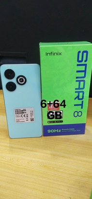 infinix smart 8 pro Ram 16+128 GB (pengganti smart 7 ) kamera 50 mp mediatek helio G36 (imei terdaftar) garansi resmi 1 tahun ✓