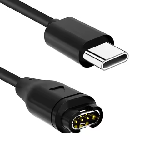 Replacement charger compatible with Garmin Tactix Charlie, Garmin BarkLimiter 2/2VT USB-C garmin wat