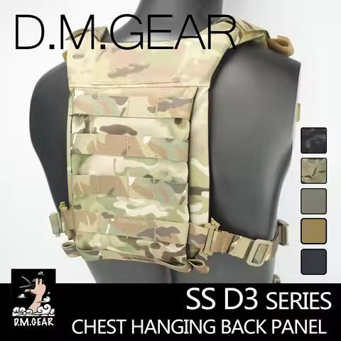 DMGear ss d3 Series Camouflage Chest Hanging Webbing Style MOLLE Backplane