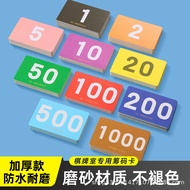 Frosted Chip Card pvc Wear-Resistant Chess Room Dedicated Token Led Plastic Chip Coin Mahjong Face V