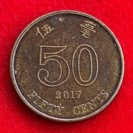 Hong Kong Coin 50 cents 2017 Foreign