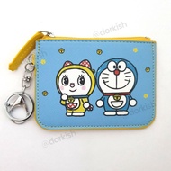 Cute Doraemon &amp; Dorami Ezlink Card Pass Holder Coin Purse Key Ring