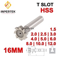 T SLOT 16 HSS CUTTER T 16 MM TSLOT SLOTTING T-TYPE HSS CUTTER MILLING