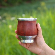 Argentina Brand Calabash mate gourd/yerba mate gourd #105/Aluminum Liner