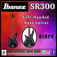 Ibanez SR300 Left-Handed Bass Guitar (Black)