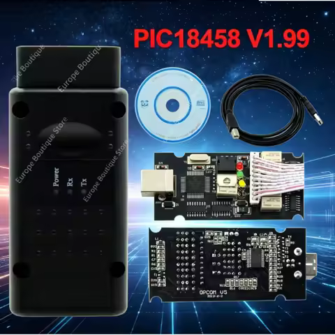 2026 NEW V1.99 OPCOM V5 Diagnostic Cable For Opel 2021 OP COM 1.70 Firmware Flash Update PIC18F458 C