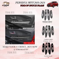 XTREME AUTO perodua myvi 2018-2024 window switch frame cover