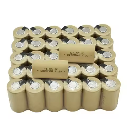 2200mAh SC NiCad Rechargeable Battery for Bosch Hitachi and DeWalt Power Tools, Screwdriver Battery,