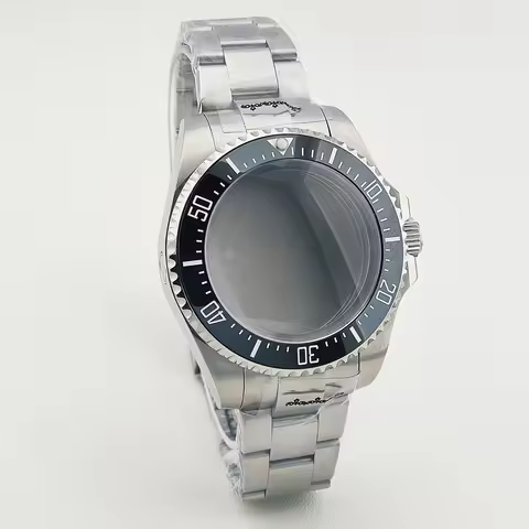 43mm Watch Case nh35 Case Sapphire Crystal Water Resistant 200m Fit NH35 NH36 4R35 4R36 NH34 NH38 NH