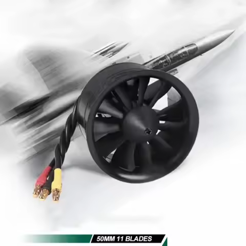 FMS 50mm Ducted Fan EDF with Brushless Motor 2627 4500KV 4S / 5400KV 3S