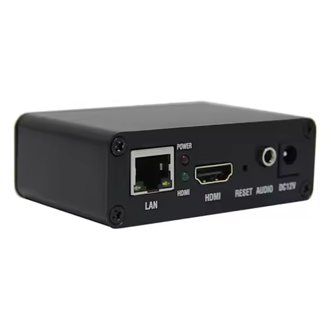 Mini Video Streaming Encoder H.265 HDMI-Compatible to SRT/HLS Collector Computer Monitoring IPTV VMI