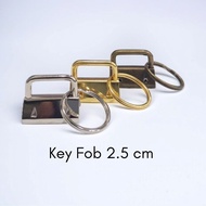 🌸Metal Key Fob with Key Ring 2.5cm (60329)