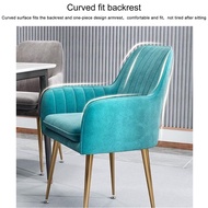 ♞Accent Chair Modern Design Monoblock chair leather Pink Nordic Chair