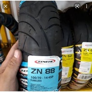 Tubeless outer tire zeneos 100/70-14 zn88