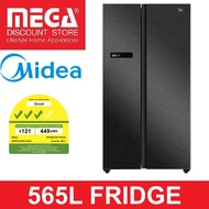 MIDEA MDRS791MYC45SG 565L SIDE-BY-SIDE FRIDGE (3 TICKS)