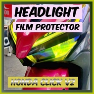 ∰ ↑ ⚛ Honda Click v2/v3/v4 Headlight film protector