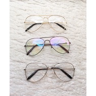 Aviator Eyeglasses Frame Eyewear Style Fashion Spectacles