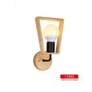 Simple Iron Wood Antique Dining Room / Bar Interior E27 Holder(11602)