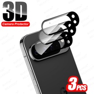 ​3Pcs 3D Camera Protective Glass For Google Pixel9 Black Rear Lens Protector Gogle Google Pixel 9 Pr