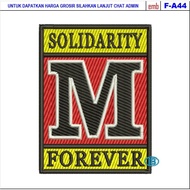HERO- Patch Embroidery Logo A-F44 Solidarity Forever Polyester