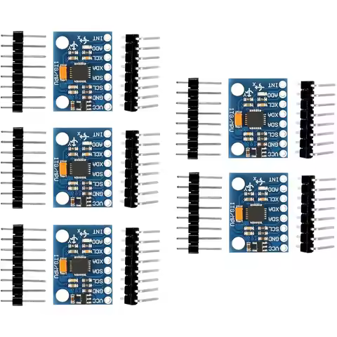 1/5/10pcs GY521 GY-521 MPU6050 IIC I2C Interface 3 Axis Analog Gyroscope Sensor Accelerometer Compat