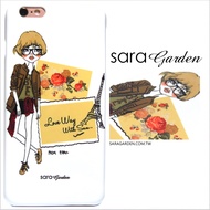 【Sara Garden】客製化 手機殼 蘋果 iPhone 6 6S 4.7吋 知性 巴黎 碎花 穿搭 保護殼 硬殼