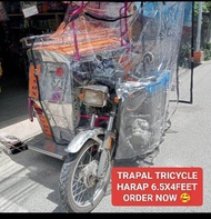 TRAPAL TRICYCLE COVER SET PANG HARAP PANG GILID PANG LIKOD ORDER NOW