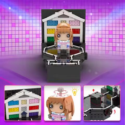MOC Taylors The Eras Tour Building Blocks Model Singer Taylors Lover House Concert Music Stage Scene