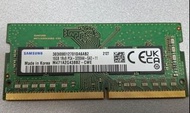 Samsung 8GB ddr4 3200 SODIMM 筆記型電腦 記憶體